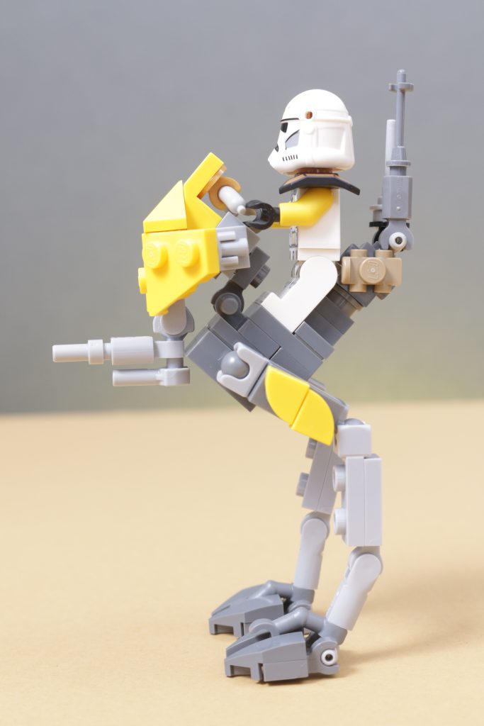 Custom LEGO Star Wars MOC AT RT 501st 327th Clone Troopers build 41 683x1024