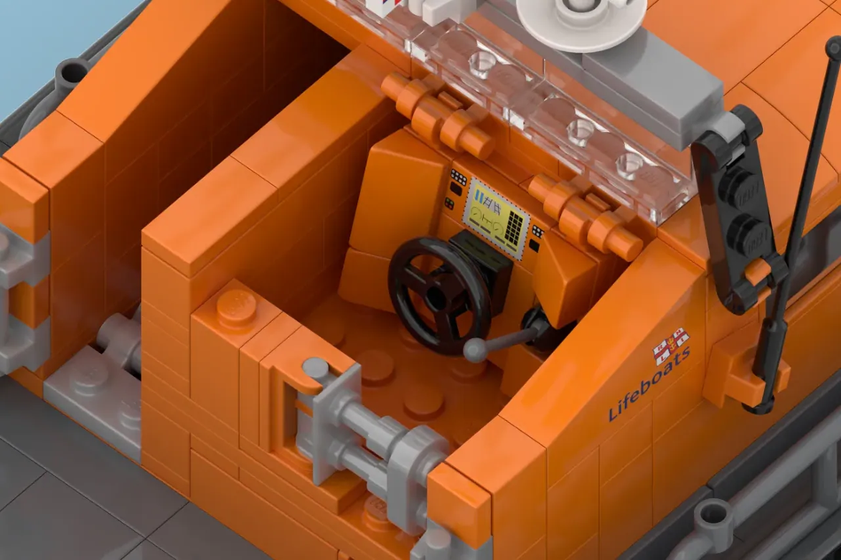 LEGO Ideas of RNLI Shannon Class Lifeboat 13