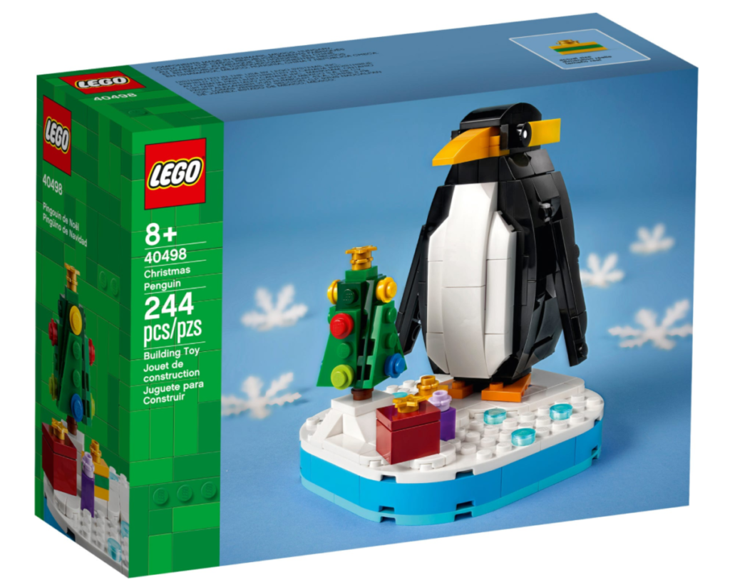 LEGO seasonal 40498 Christmas Penguin box 1024x824