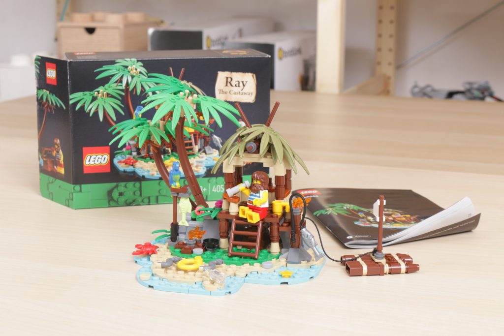 LEGO Ideas 40566 Ray the Castaway gift with purchase review 1 1024x683