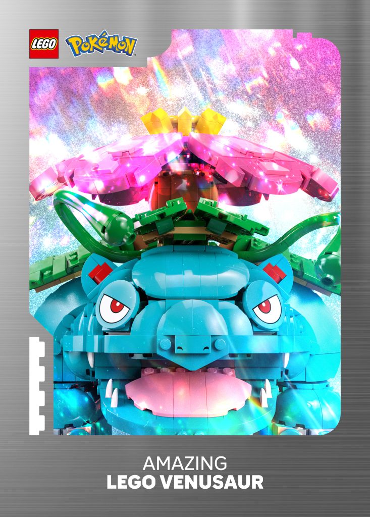 Amazing LEGO Venusaur 733x1024