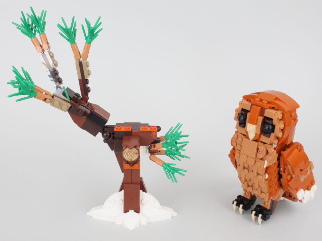 lego creator 3 in 1 31154 forest animals red fox review owl model 3 1024x768